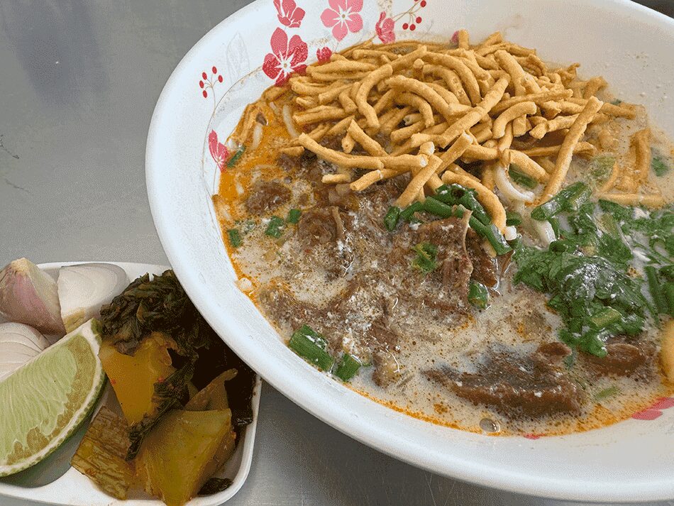 カオソイのランチ