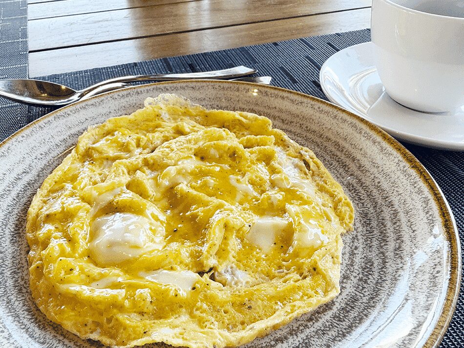 ティケハウの朝食