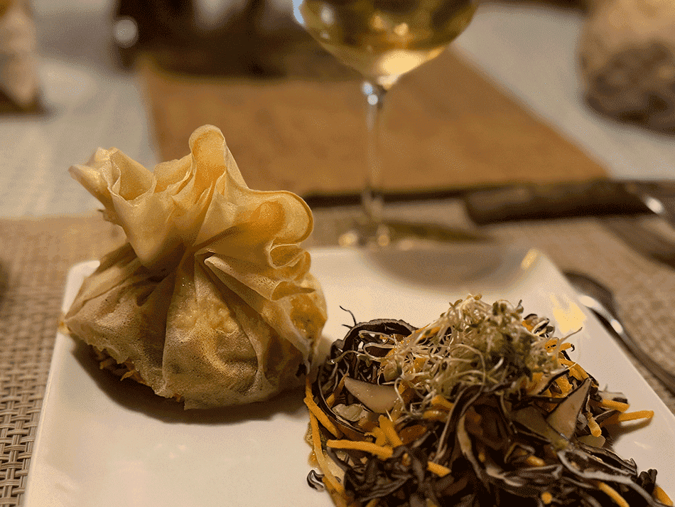 6日目 ハヴァイキ ロッジの夕食