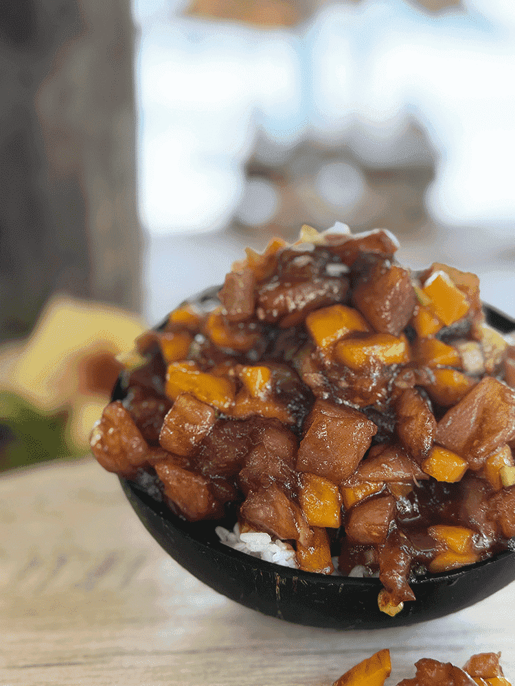 ハヴァイキロッジのランチ