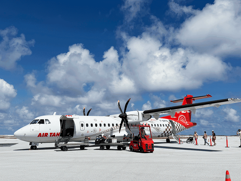 8日目ファカラバからタヒチ島へ