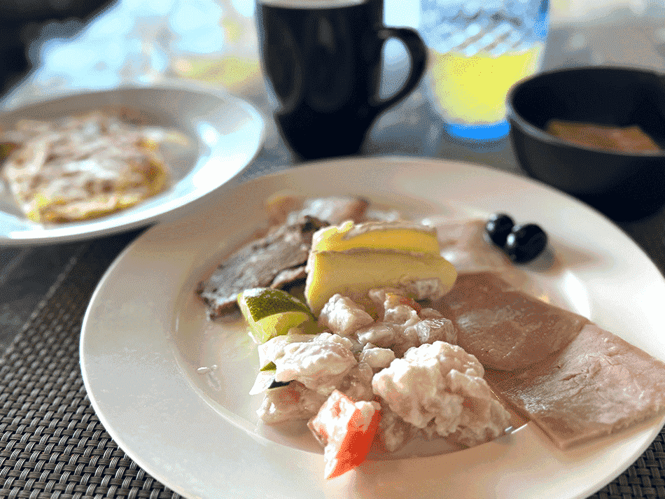 ル・タヒチの朝食