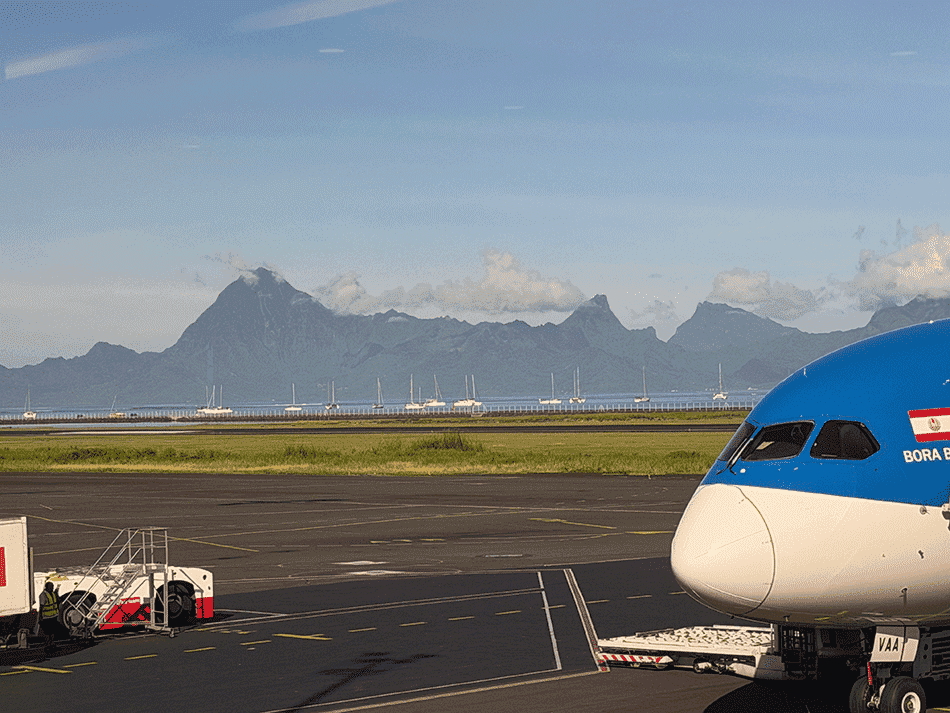 タヒチ10日目の朝