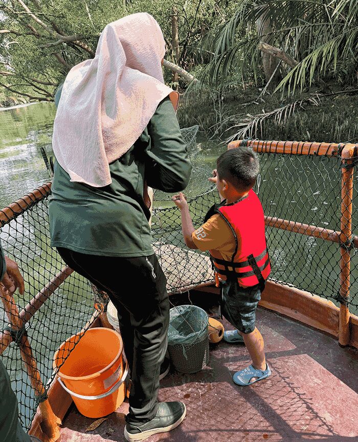 カニ取りの仕掛け